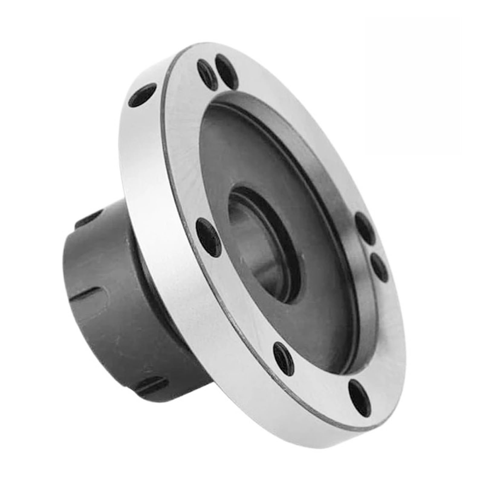 Mini Flange Four Axis Collet Chuck ER16 ER25 ER32 ER40 100mm 80mm Fixture(Er25-d100 (7 Hole))