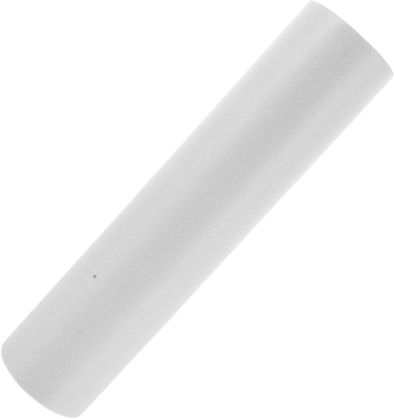 Hoement Lightweight Fusible Interfacing Fabric Non-Woven Iron-on Adhesive Garment Interlining 30cm Width 40gsm White Medium Roll 20 Yards for Sewing and Embroidery Crafts