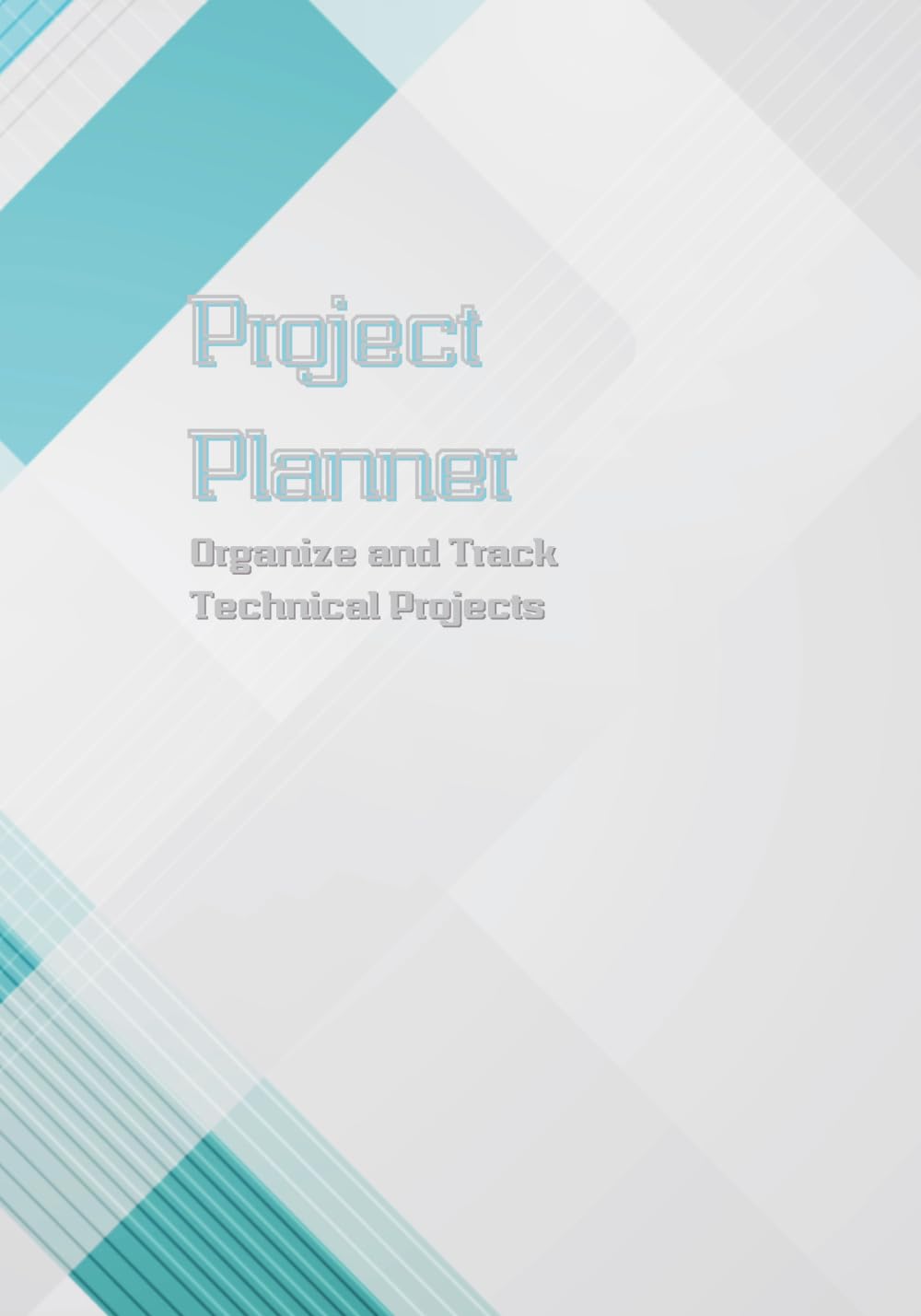 Technical Task Planner: Organize Projects and Track Progress: Multilingual Edition in English, German, French, Spanish, and Polish: Classic Monochrome Notebook