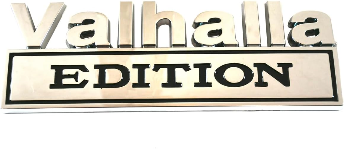 バイキングス ヴァルハラエディション 自動車エンブレム トラックバッジ 3D カーバンパーステッカー アサシンクリード ヴァルハラエ