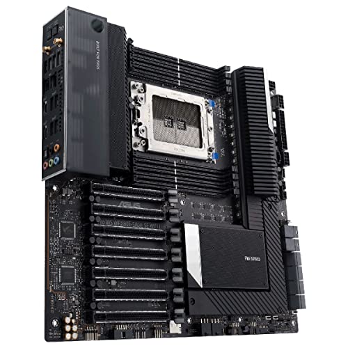 Pro WS WRX80E-SAGE SE WIFI II Scheda Madre Workstation AMD WRX80 Ryzen Threadripper PRO EATX, 2 LAN 10G Intel, 2 USB 3.2 Gen 2 Type-C, 7 slot PCIe 4.0 x16, 3 M.2 PCIe 4.0, WIFI 6E - Scheda madre - Immagine 1