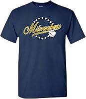 Vista 16 de Camiseta de hombre estilo vintage para aficionados al béisbol