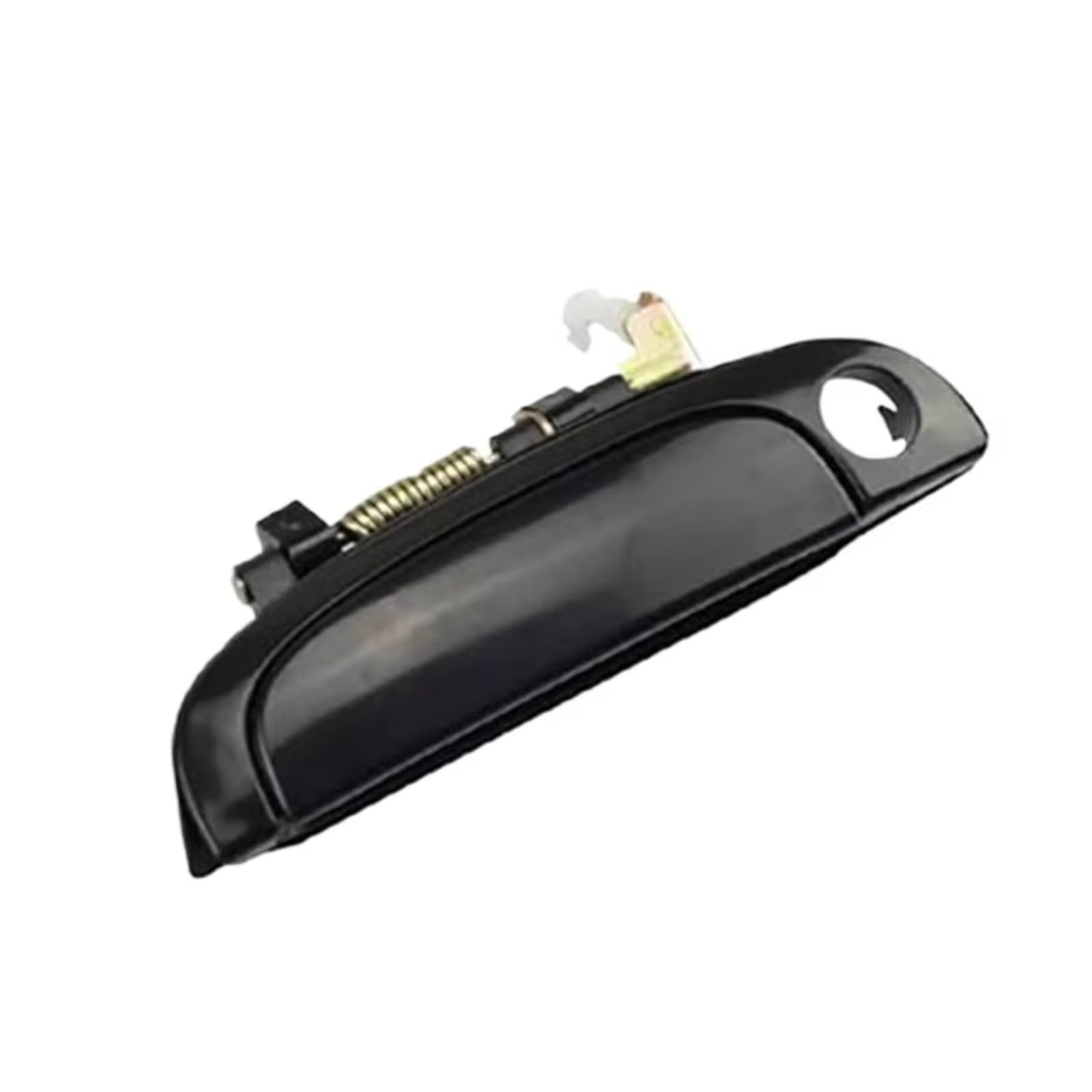 CQRBNE for Kia for Rio 2006-2010 82650-1G000 82660-1G000 83650-1G000 83660-1G000 Exterior Outside Door Handles Black Car Exterior Door Handle(Front Left)
