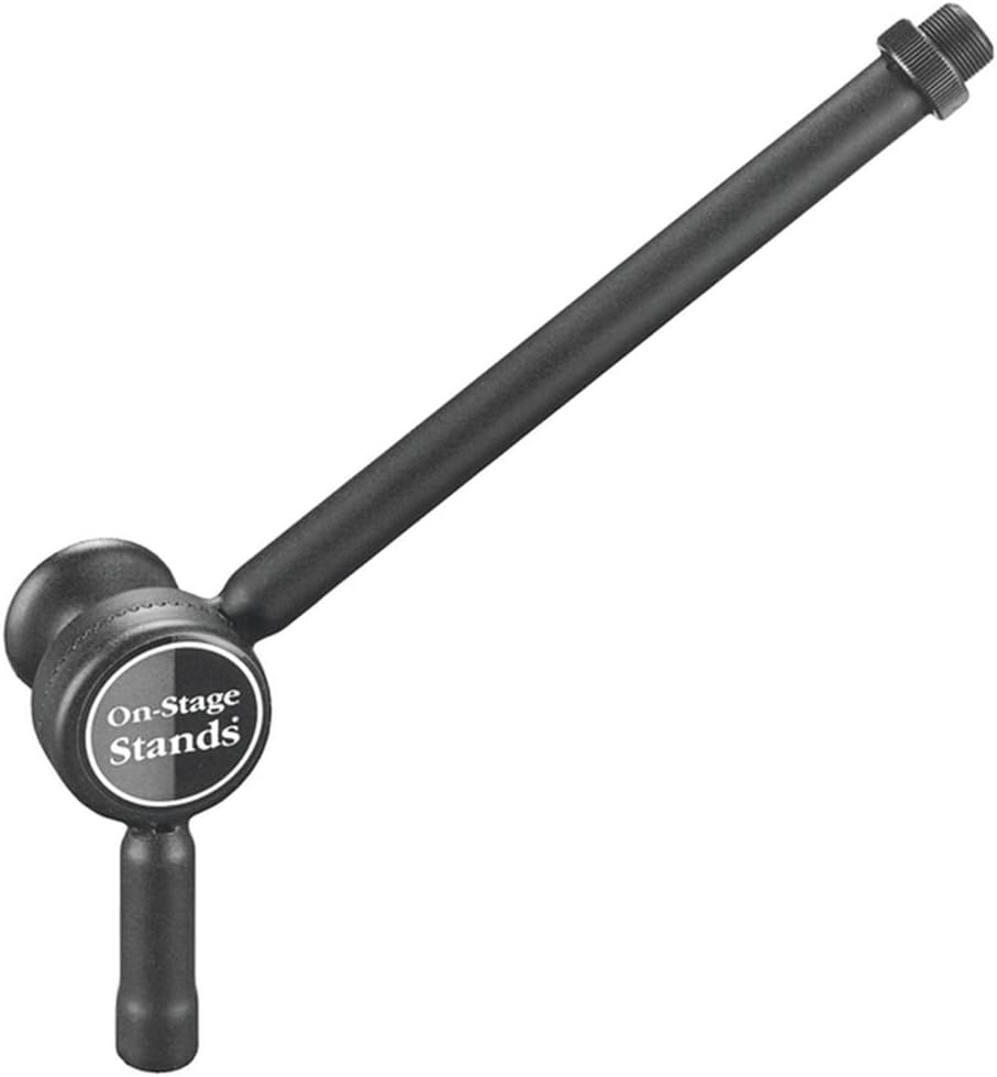 OnStage On-Stage Posi-Lok Mini Microphone Boom Arm, Black