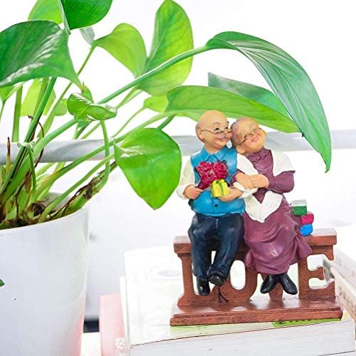 Aoneky Wedding Anniversary Present for Couple - Engagement Figurine - Parents and Grandparents Home, Car Decorations, Novelty Ornaments