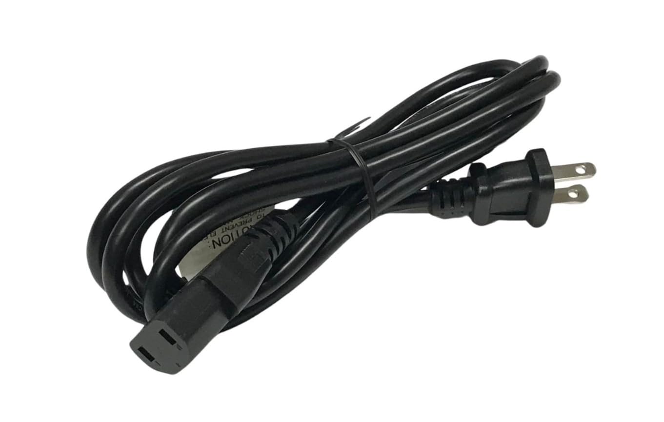 Power Cord Cable Compatible with Yamaha Model Numbers RX-V2600, RX-V2700, RX-V3000, RX-V3200, RX-V3300, RX-V3800, RX-V3800BL