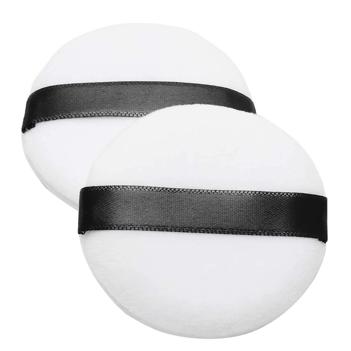 Healeved 15 Pure Cotton Velour for Face Powder Makeup Powder Puff Applicator Portable and Easy to Clean