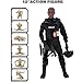 Liberty Imports 12-Inch Special Forces Military Action Figure Army Man Toy Soldier - 30 Articulation Points and 15 Weapons and Accessories (SWAT)