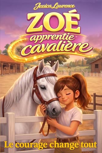 Zoé apprentie cavalière: une histoire sur l’équitation pour fille de 6 à 10 ans, un roman enfant pour avoir confiance en soi et à son cheval, illustré...