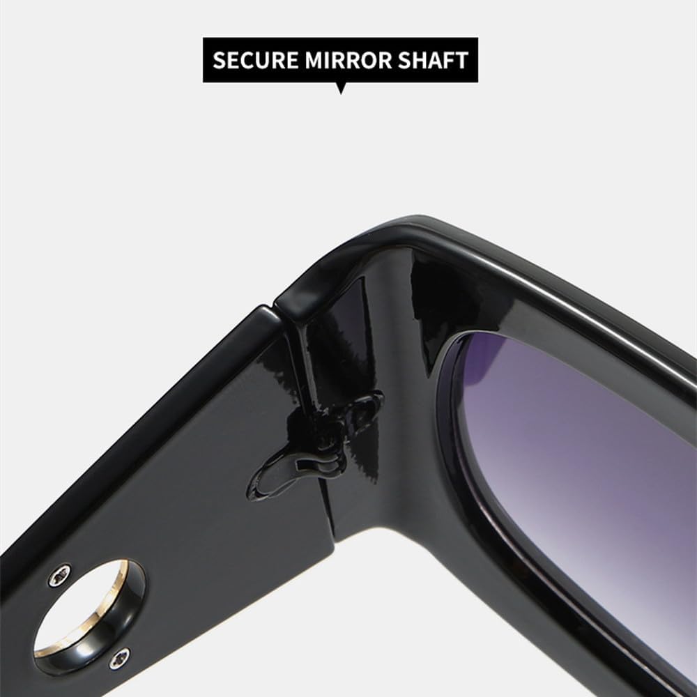 Sunglasses Women Men Travel Wide Glasses Legs Shades Male Female UV400 Retro Luxury