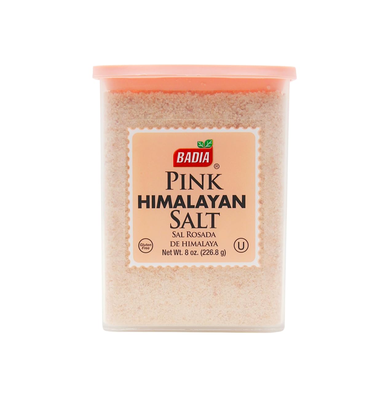 Badia Pink Himalayan Salt, 8 oz – Pure Mineral-Rich & Naturally Mined - Kosher, MSG Free