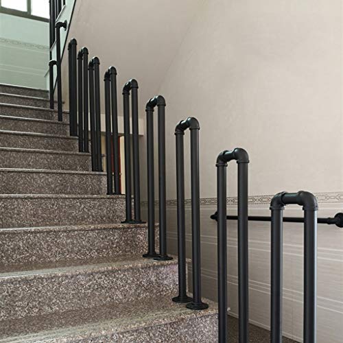 Rambarde en U réglable en corde pour escalier sécurisé