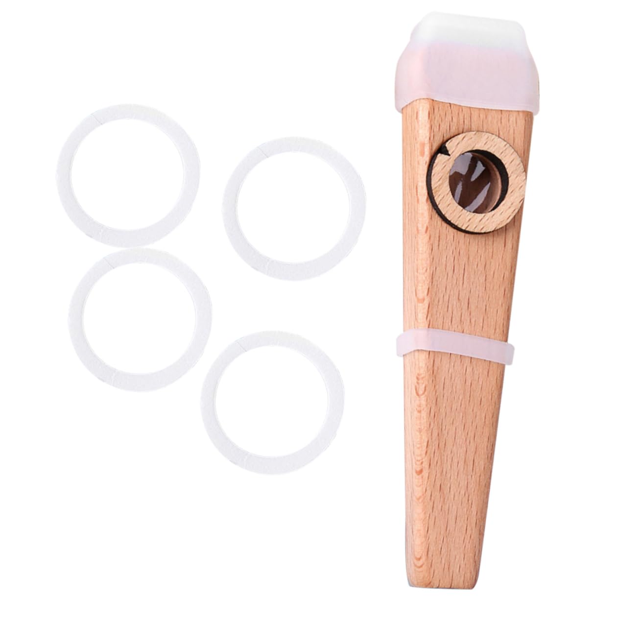 SUPVOX Flauto in Legno Strumento Musicale Kazoo Facile Da Imparare Per Principianti e Amanti Della Musica Compatibile Ukulele e Chitarra Portatile Per Attività All Aperto