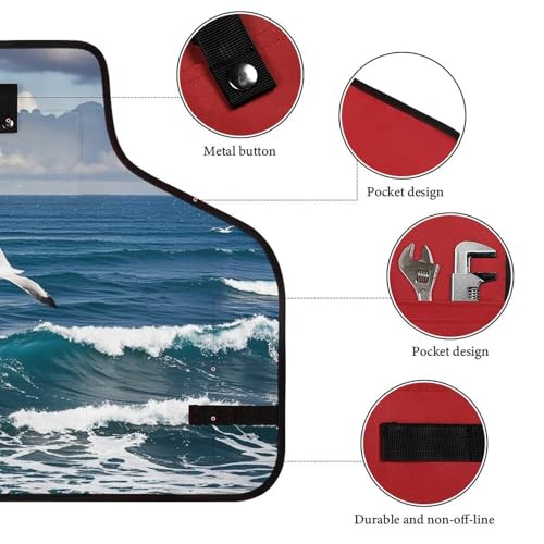 Delantal Ajustable para Carpintería Unisex con Bolsillos miniatura 3