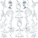 Last Toast On The Coast Party Decorations Coastal Bacheloret...