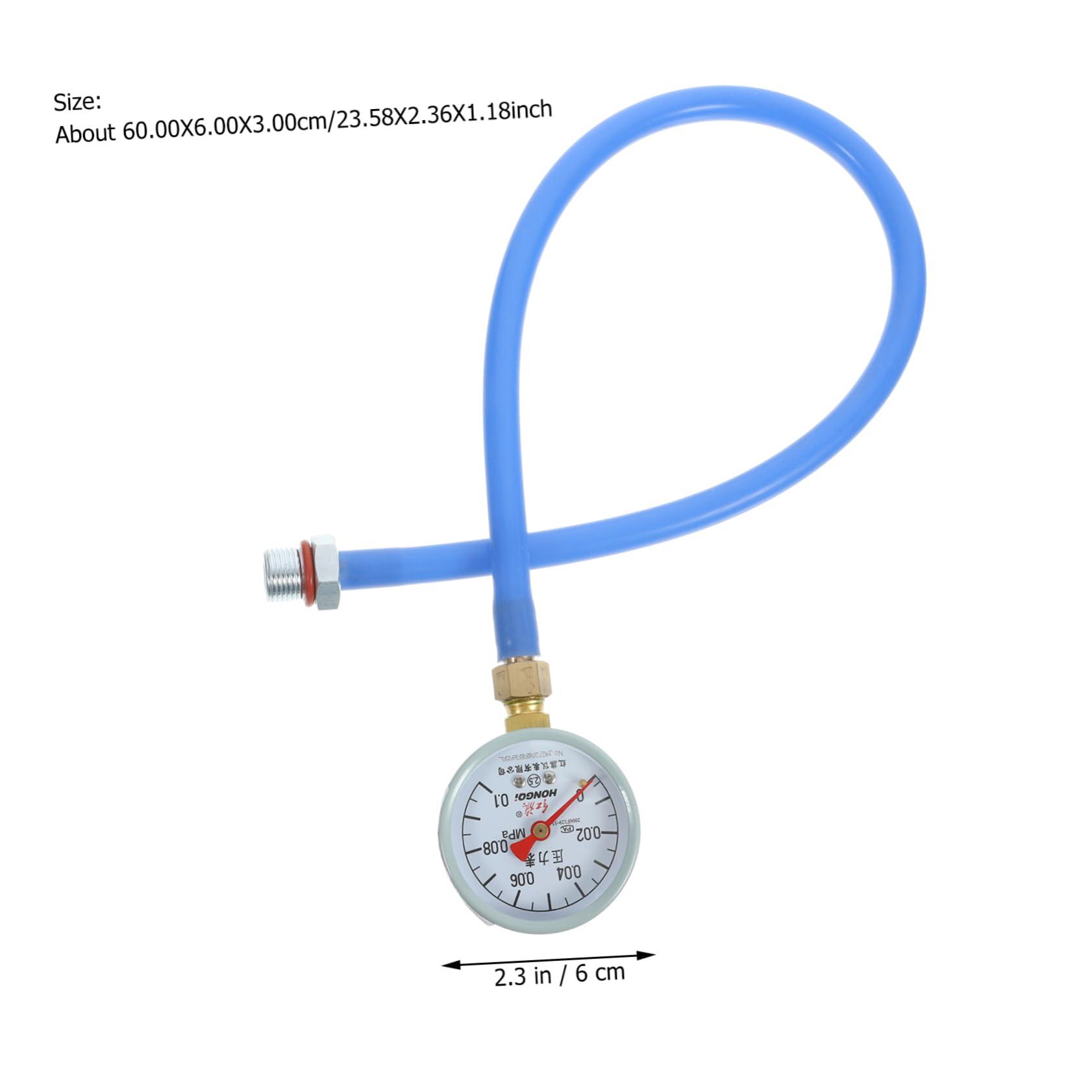 PRETYZOOM 1pc Professional Exhaust Back Pressure Tester for Car Converter Tester Exhaust Plug Detector