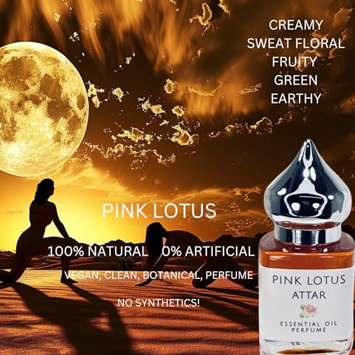 Aceite esencial Pink Lotus Attar 8 ml natural miniatura 5