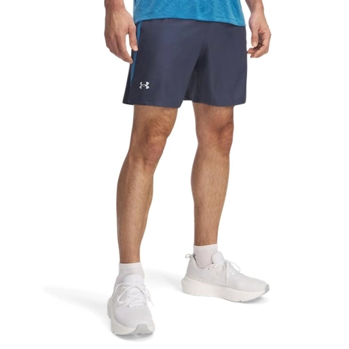 Under Armour Mens Ua Launch 7 Shorts Running Shorts Grey S