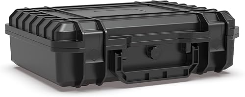Ant Mag Funda rígida impermeable con espuma Pick & Pluck - Interior de 9.2 x 6.5 x 2.7 pulgadas - Caja protectora de almacenamiento de viaje para