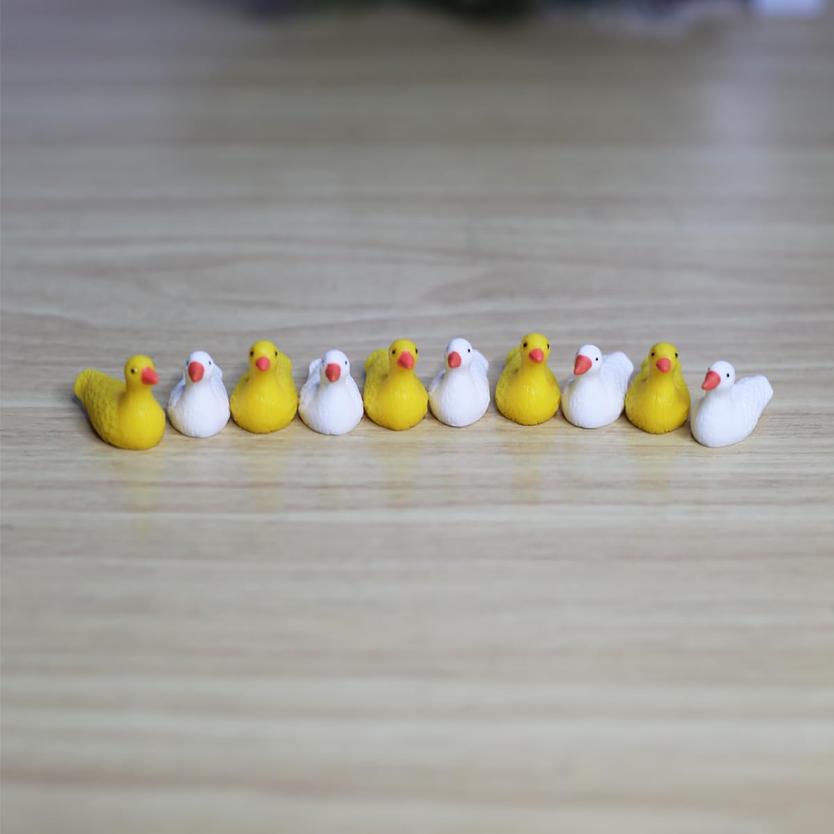 Wonderland Fairyland Duck (Set of 10) Miniature Toys Tiny Toys