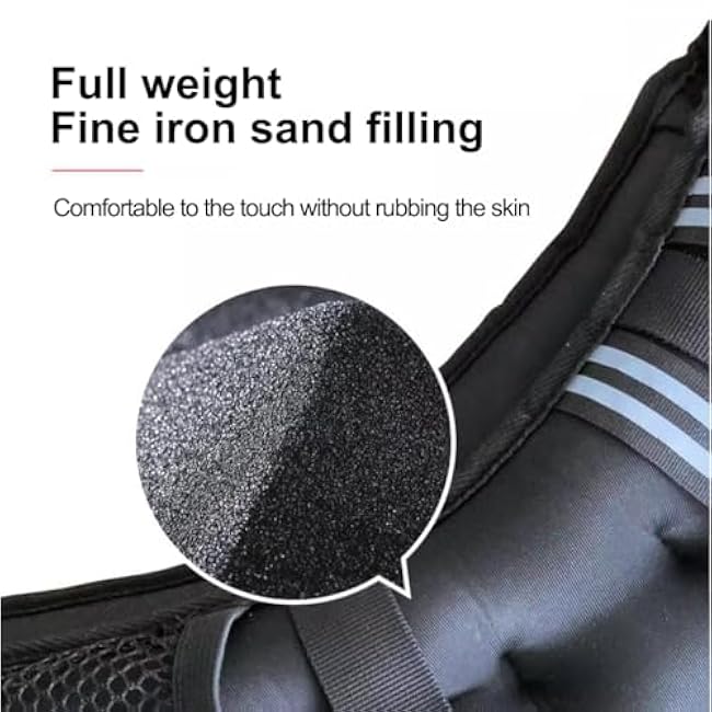 Sport Weighted Vest 6 pounds Cardio Strength Training Workout Equipment Body Weight Vest for Running Walking Men Women Youth