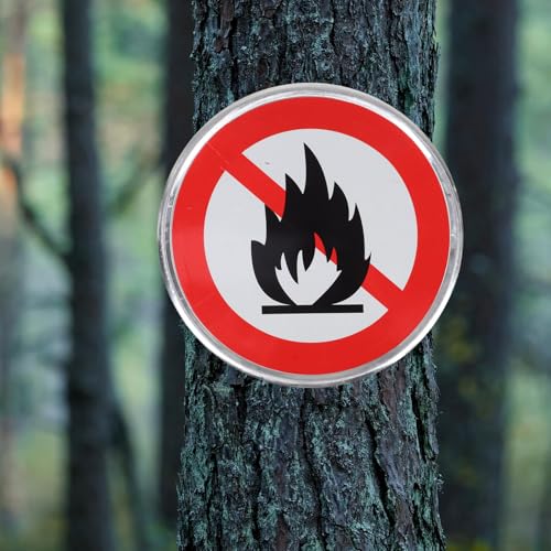 Panneau de prévention incendie pour sécuriser un camping face au feu - 6