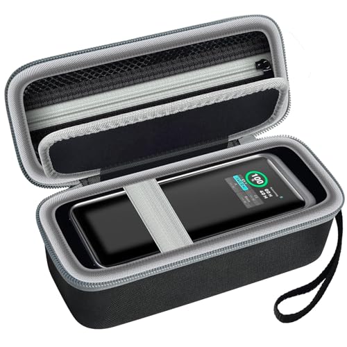 Case Compatible with Anker Prime Power Bank 27,650mAh 250W &20,100mAh 220W 3-Port Portable Charger, Battery Charging Station Carrying Travel Storage Holder for USB-C Chargers (Box Only)