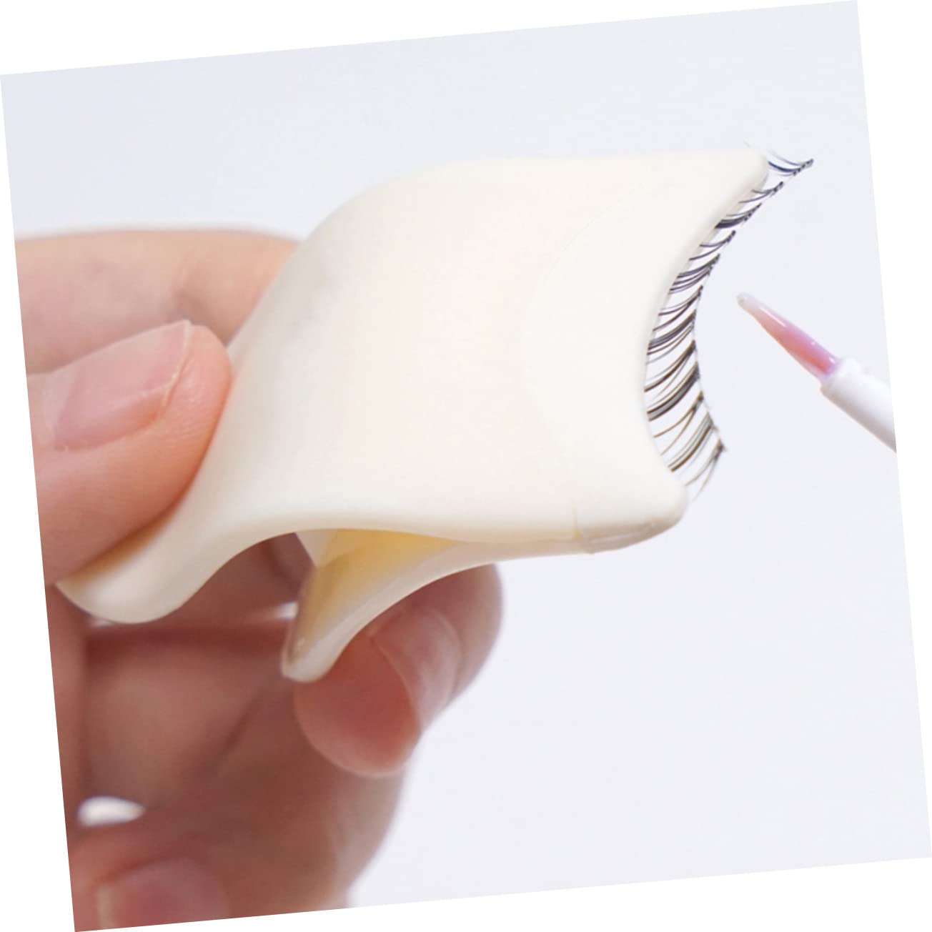 Healeved False Eyelash Aid 4pcs Lash Applicator Clip No Hurting Your Natural Lashes Comfortable Use