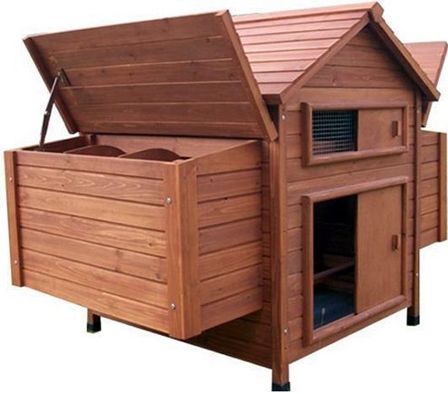 B Supply Large House Chicken Coop Poultry Rabbit Cage Hutch