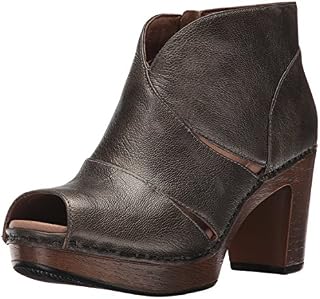 Dansko Women's Delphina Ankle Bootie, Aged Bronze/Metallic, 40 EU/9.5-10 M US