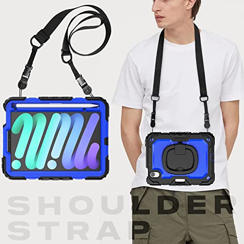 Coque intégrale iPad Mini 7 2024 avec film écran et support stylet intégré