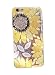 iPhone 8/iPhone 7 Case(4.7inch),Blingy's Flower Series Transparent Soft Rubber TPU Clear Case for iPhone 8/iPhone 7 (New Painted Sunflower)