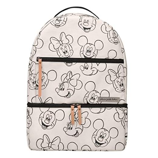 Petunia Pickle Bottom – District Backpack (Axis Backpack - Sketchbook Mickey & Minnie)