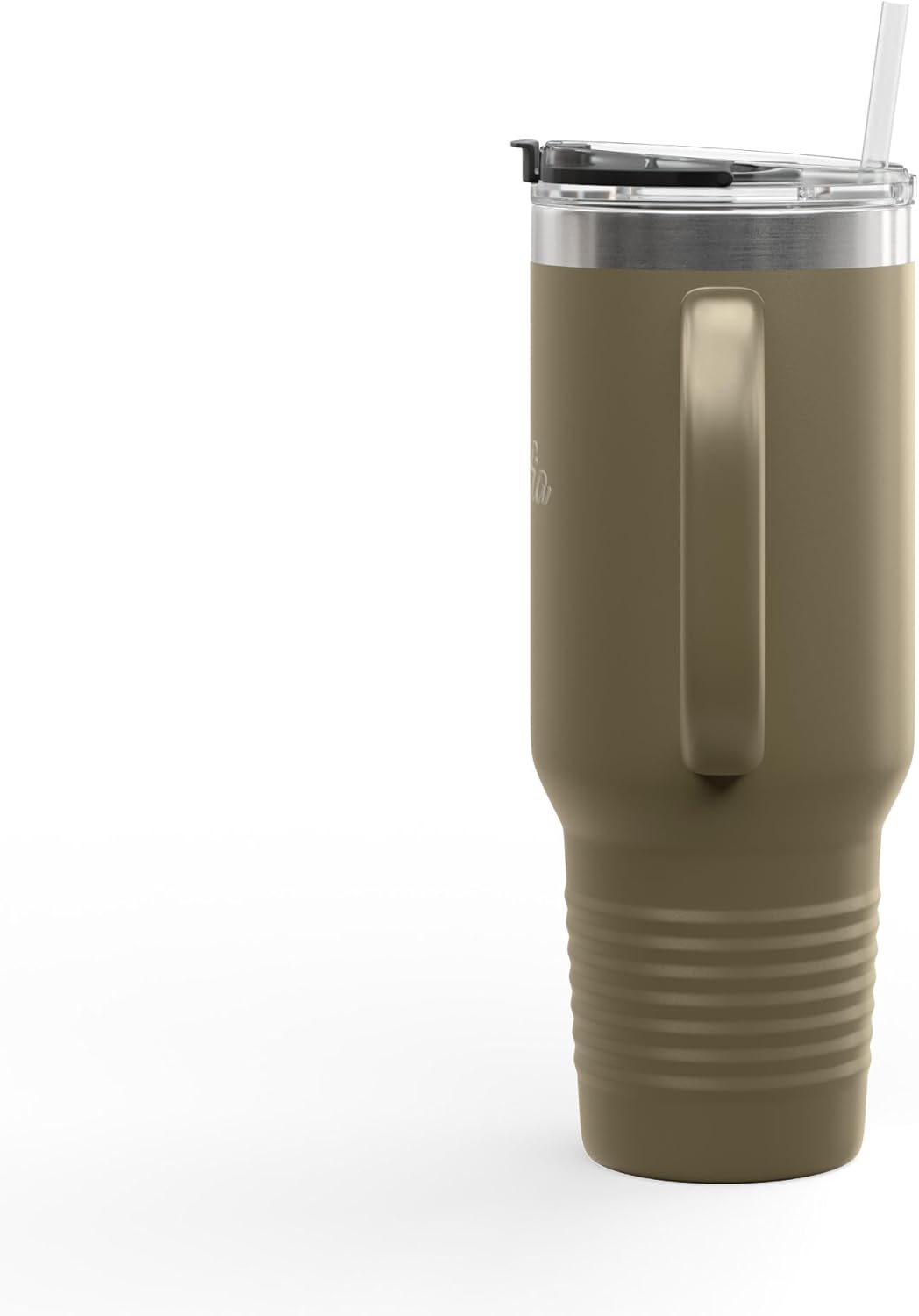 Personalized name 40oz Insulated Tumbler with Handle & Lid, Name tumbler, Name cup, Name custom cup, Name cup - Image 3