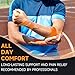 CKeep Kinesiology Tape, Uncut 2 Rolls, Original Cotton Elastic Premium Athletic Tape,Latex Free Hypoallergenic, 2inch x 16ft, Orange