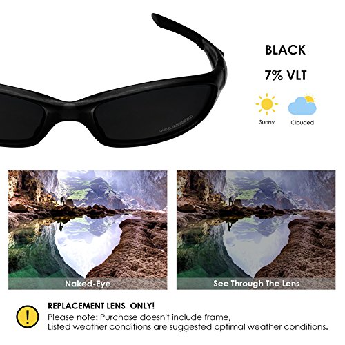 Image of BLAZERBUCK Anti-salt Polarized Replacement Lenses for Oakley Straight Jacket 2007 Sunglass