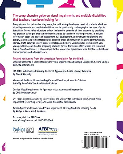 Keys to Educational Success: Teaching Students with Visual Impairments and Multiple Disabilities - Image 2