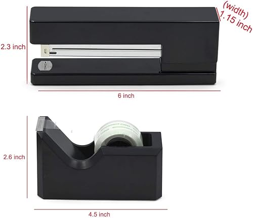 Miniatura 9 de Engrapadora de alicates con 1000 grapas, ahorra un 60% de energía, ideal para uso en el hogar, escuela o almacén (traje blanco)