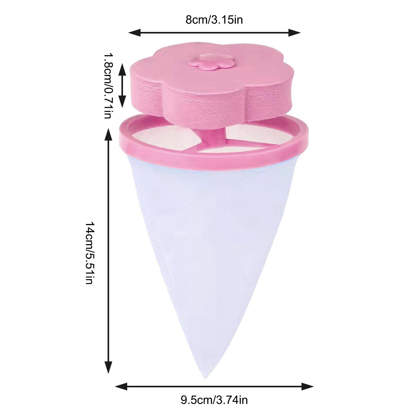 KIXZSAZ Machine à Laver Cheveux Filtre Filet Ménage Attraper Outil