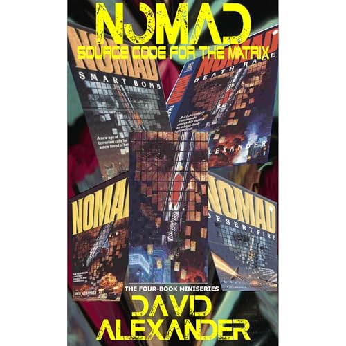 Nomad Audiolibro Por David Alexander arte de portada