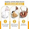 Know Better Chicken Recipe Premix for Raw Or Cooked Cat Food - Natural Supplies Meal Mix with Taurine for Cats - Indoor Cat Food Meal Completer, Feline Premix for Homemade Cat Food - 4.8 Oz #5