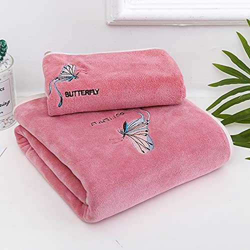Serviette de bain microfibre contre les cheveux mouillés cassants - 2