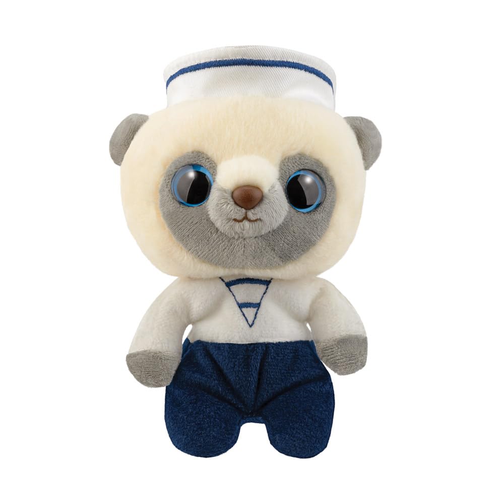Aurora, 61577, YooHoo Bush Baby Sailor 6In, Soft Toy, Cream & Black