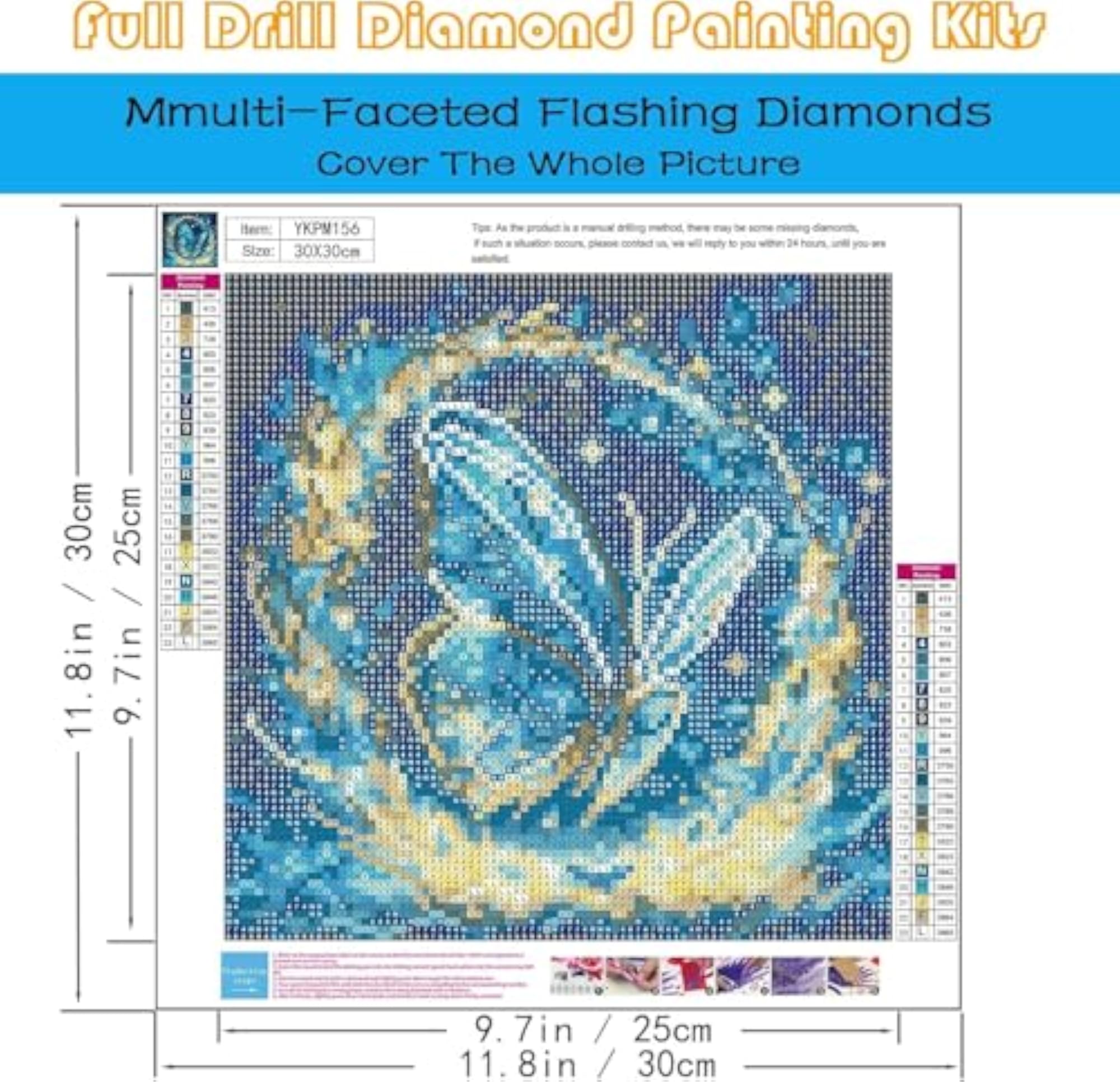 Diamond Painting Kit for Adults, 5D DIY Art