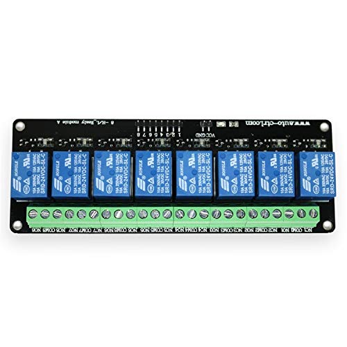 WULE-RYP SRD-DC3V-SL-C 8 Channel DC 3v High Level Trigger Relay Module Diode Current Sensor Blocks