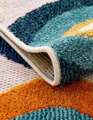 Tapete Rugs.com Outdoor Casablanca 7'10 x 10' Multi Beige miniatura 7