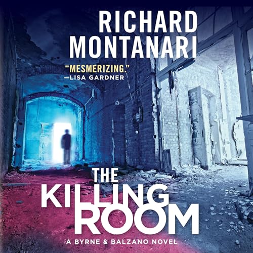 Diseño de la portada del título The Killing Room