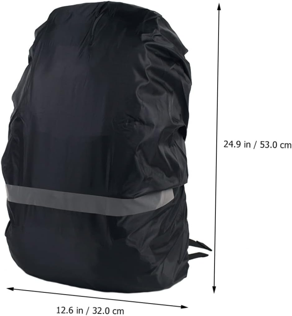 KICHOUSE Back Rain Cover Reusable Rains Duffel Wet Bag Dry Bag Back Nappy Pouches Solid Fanny
