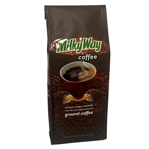 Cosmos Candy (Milky Way Coffee) - Café molido con sabor a chocolate, bolsa de 10 onzas