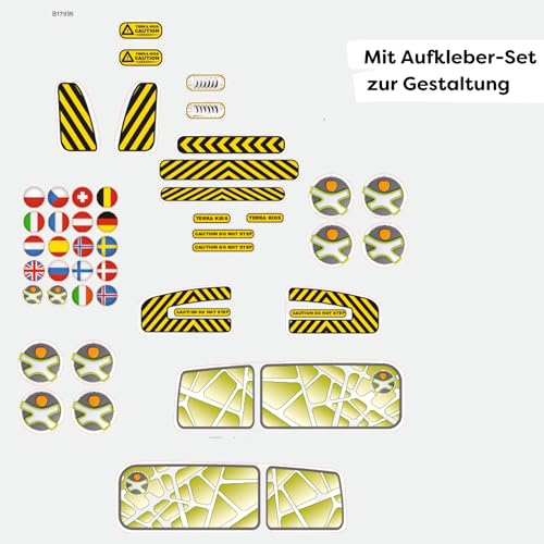 HABA Terra Kids Wurfgleiter – Gleitflugzeug für Kinder ab 5 Jahren, Robustes Styropor, hervorragende Flugeigenschaften, 48x48 cm… – Ansicht 6